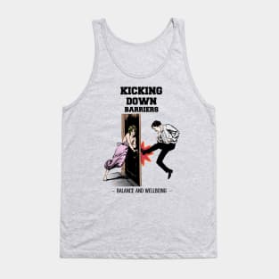 Door Kick Motivation: Balance & Wellbeing Tank Top